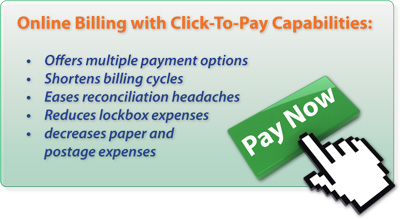 online billing with click-to-pay
